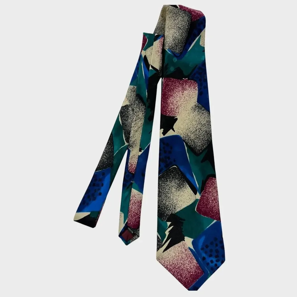 Bugle Boy USA Vintage Mens Neck Tie 100% Polyester